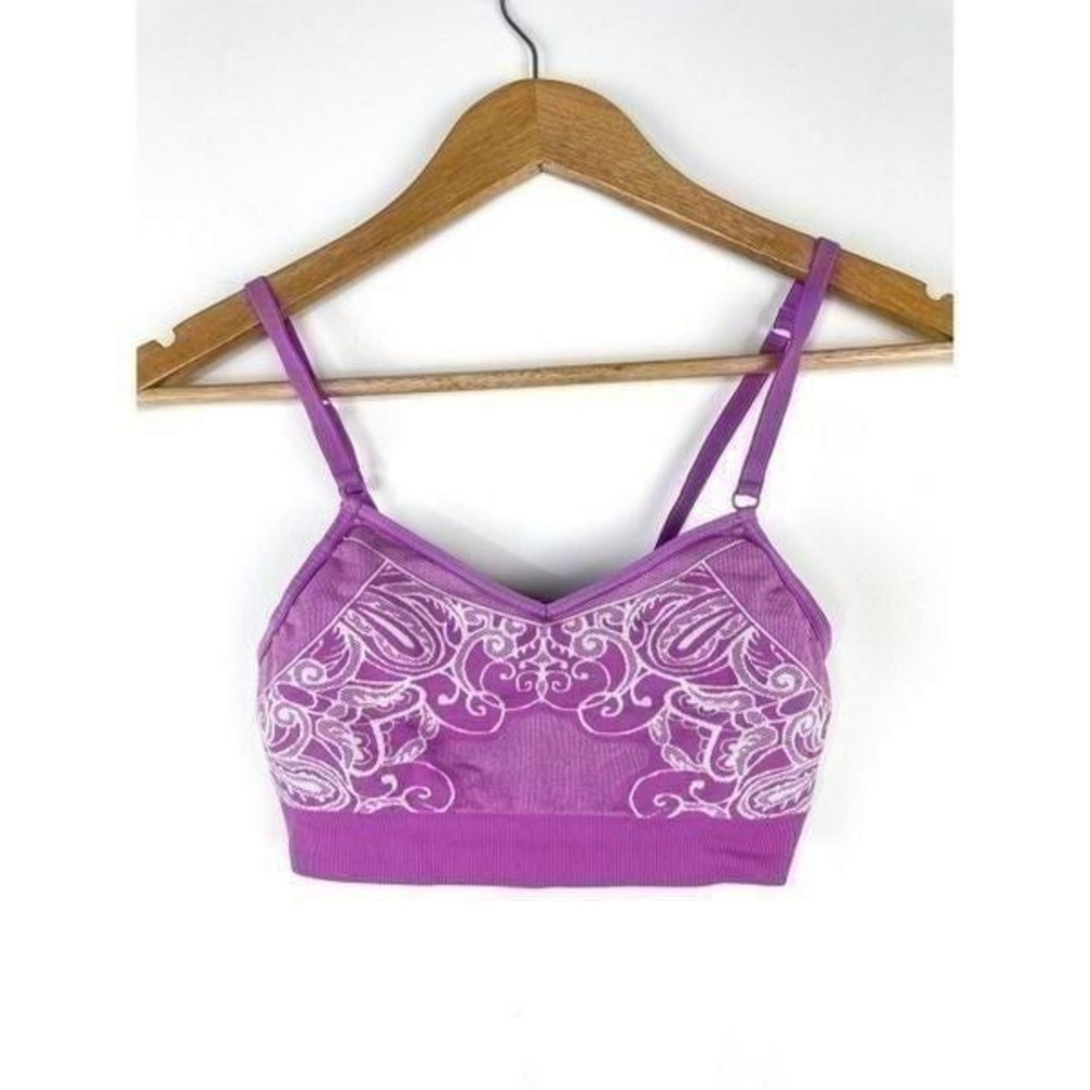 Athleta Performance Seamless Cami Sports Bra in Purple Size S‎